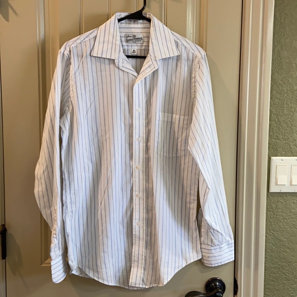 Men’s Dress Shirt by Sears Roebuck and Co. EUC!